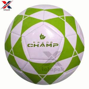 Ballon de football imperméable avec impression de logo personnalisée, surface antidérapante en PVC TPU, unisexe, adultes, matchs officiels d'équipe, couleurs personnalisées OEM - Product Image 5