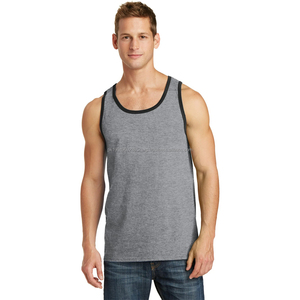 New Arrival Men's Pure Cotton Elastic Narrow Shoulder Round Collar Sport <b>White</b> Undershirt with Breathable Bottom Muscle tank <b>Top</b> - Product Image 1