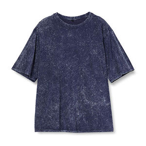 T-shirt 100 % coton délavé à l'acide pour adolescents, mode jeune, t-shirt surdimensionné personnalisé, qualité supérieure, fabricant en gros - Product Image 1
