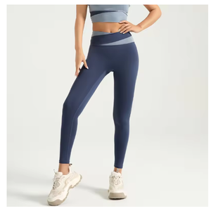 High Waist Butt Lifting Women Yoga Legging <b>Tummy</b> <b>Control</b> Athletic Running Solid Pattern Eco-Friendly Four-Way Stretch Waterproof - Product Image 1