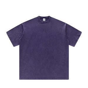 Camisetas Oversize Personalizadas para Hombre, Estilo ACD, Lavadas, Vintage, de Algodón Grueso, Ropa Urbana, 100% Algodón, Corte Holgado y Cómodo - Product Image 3