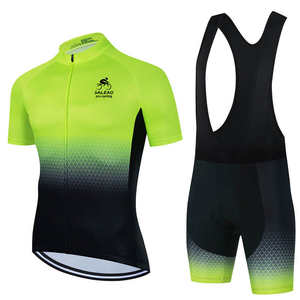 Vêtements de cyclisme pour hommes, manches courtes, respirants, pour VTT, maillot de cyclisme, uniforme de vélo, ensemble de maillot de cyclisme, vente chaude de l'été - Product Image 2