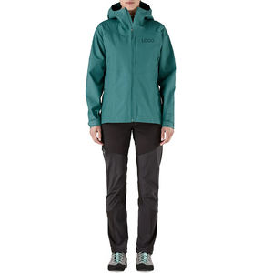 Chaqueta Impermeable y Transpirable para Mujer, con Capucha, Etiqueta Privada Personalizada, 3 Capas, Cortavientos Técnico, Chaqueta de Senderismo para Exteriores - Product Image 6