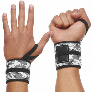 Muñequeras de Algodón para Levantamiento de Pesas, Soporte para Entrenamiento y Fitness, Muñequera de Algodón Resistente para Dominadas - Product Image 6