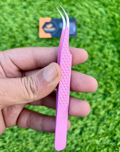 แหนบดึงขนตาปลายแหลม สแตนเลสสตีล ป้องกันไฟฟ้าสถิตย์ ความยาว 10 มม. แบบตรง สำหรับต่อขนตาแบบวอลลุ่ม  รับผลิตแบรนด์ส่วนตัว พร้อมสกรีนโลโก้ - Product Image 3