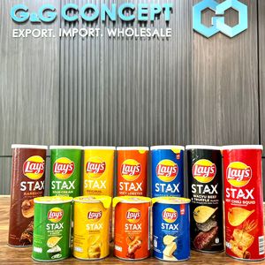 Papas Fritas Lay's Stax Sabor Crema Agria y Cebolla 90g, Halal, Crujientes, Precio Competitivo, Venta al Por Mayor, Exportación - Product Image 4