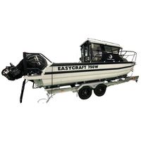 Remorque bateau en aluminium à double essieu, capacité 2000-2500 kg, pour transport lourd, systèmes de lancement gonflables pour yachts de pêche