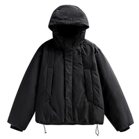 Vestes en duvet classiques épaisses et coupe-vent, vente en gros directe d'usine Layenne, logo personnalisé, veste matelassée hip-hop pour hommes