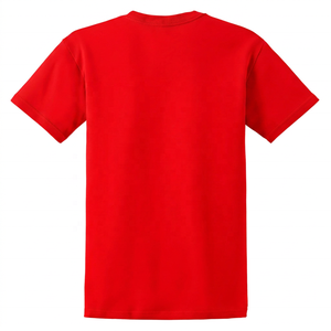 Camiseta de Jersey Casual para Hombre, Cuello Redondo, Manga Corta, Color Gris Oscuro Sólido, Corte Holgado, 100% Algodón, Impresión Digital - Product Image 4