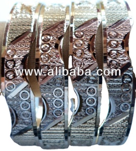 Elegante conjunto de pulsera de moda de aleación de cobre chapado en oro adornado con circón plateado para bodas, fiestas, aniversarios, compromisos - Product Image 2