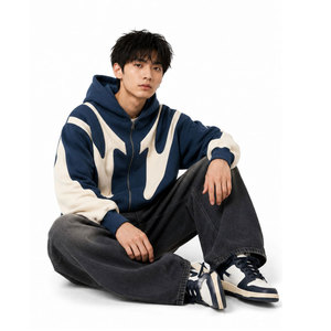 Sweat à capuche en gros, nouveau design 2026, sur mesure, pour hommes, de bonne qualité, à prix abordable - Product Image 4