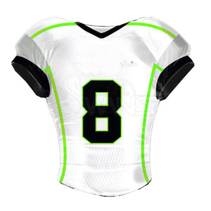 ชุดยูนิฟอร์มอเมริกันฟุตบอลคุณภาพดีที่สุด ผลิตตามสั่ง ระบายอากาศได้ดี สำหรับผู้ชาย - Product Image 4