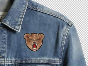 Parches Bordados de Animales de Alta Calidad - Termoadhesivos, para Coser, Diseños de Lobo/Oso/Tigre/Águila Calva para Chaquetas, Mochilas, Gorras - Product Image 4