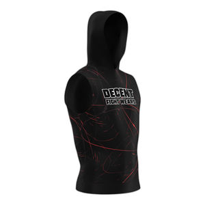 Sudadera con Capucha sin Mangas para Boxeo, Tejido Suave y Duradero, Diseñada para Amantes del Boxeo y Entusiastas del Fitness, Ideal para Calentamiento - Product Image 1