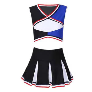 Tenue de cheerleading compétitive pour filles, confection ergonomique, tissu extensible et confortable pour les spectacles de cheerleading. - Product Image 1