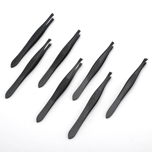 Pinzas para Cejas de Acero Inoxidable, Pinzas para Depilación de Cejas de Gran Precisión para Espolones y Vello Facial Encarnado - Product Image 5