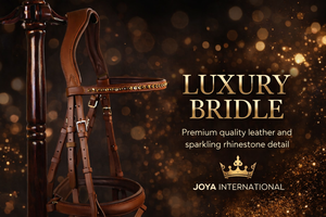 JOYA - Arreos Ecuestres, Equipo de Equitación, Brida de Cuero de Alta Calidad, Ajustable, de Lujo, Premium, 1 Pieza - Product Image 4