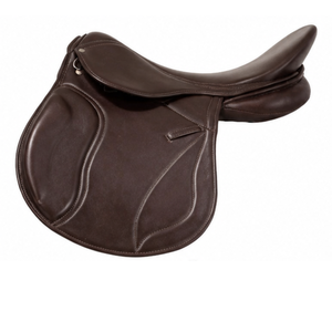 Tapis de selle de course pour chevaux en cuir véritable et tissu de coton, haute qualité, cousu, respirant, personnalisable, style western et saut d'obstacles, vente en gros - Product Image 2