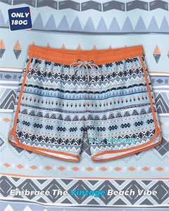 Shorts de course rayés respirants pour hommes grandes tailles avec doublure intérieure douce et impression numérique personnalisée pour 2026 - Product Image 4