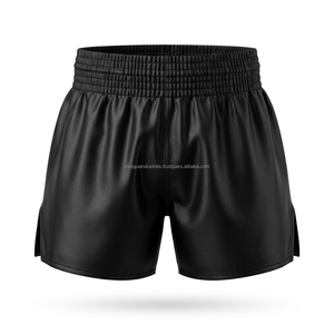 Shorts de Muay Thai pour femmes, impression par sublimation personnalisée, OEM, séchage rapide, satin, marque privée, kickboxing, MMA, arts martiaux, vente en gros - Product Image 6
