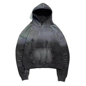 Sweat-shirts à capuche oversize pour femmes et couples, pulls épais vintage délavés à l'acide 2026 - Product Image 2