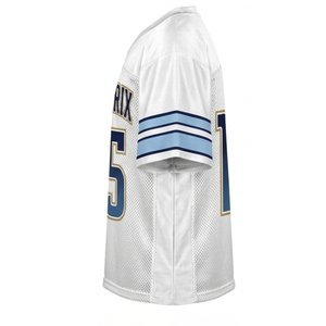 Camiseta de Lacrosse Hoodrix Personalizada con Sublimación, 100% Poliéster, Cuello en V, Manga Corta, Malla Transpirable, Ajuste Cómodo - Product Image 3
