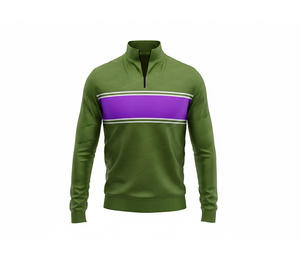 Athletic Sublimation Quarter Zip <b>Pullover</b> <b>Jacket</b> Manufacturer <b>Men</b> Women Youth Sportswear Quick Dry Team <b>Pullover</b> - Product Image 2