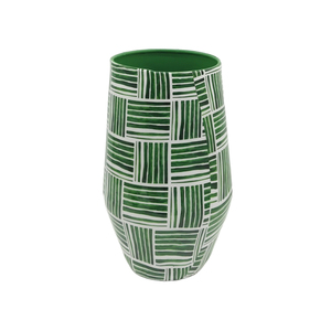 Lot de 4 jardinières rondes en métal, élégantes, émaillées, petite taille, accessoire idéal pour le jardin et l'intérieur - Product Image 3