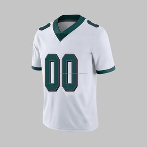 Camiseta de fútbol americano juvenil de alta calidad OEM más vendida 100% diseño personalizado transpirable al por mayor precio bajo ofrecido ODM - Product Image 6