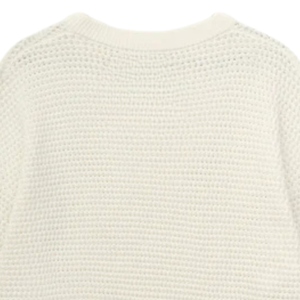 Men Crochet Knit T <b>Shirt</b> Short Sleeve Breathable Cotton Mesh Top Casual Summer Streetwear Wholesale OEM Custom Factory - Product Image 4