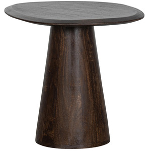 Mesa de Centro Redonda de Madera Maciza de Estilo Minimalista Moderno, Diseño Nórdico, Duradera y Fácil de Limpiar, Muebles para Sala de Estar - Product Image 5