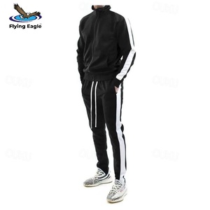 High Quality Unisex Tracksuit Full <b>Zip</b> <b>Hooded</b> Jogging Suit Custom Design Printed Sportswear Gym Running Training Wear 2 1 Design - Product Image 3