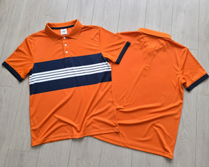 Custom <b>Orange</b> <b>Polo</b> Shirt Men Sublimation Performance Golf <b>Polo</b> Quick Dry Moisture Wicking Corporate Uniform Sports Team Wear - Product Image 6