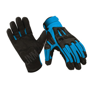 Guantes de Trabajo de Seguridad Industrial Reforzados de Cuero Sintético Amara de Alta Calidad, Resistentes a Cortes - Product Image 5