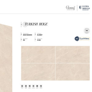 Azulejos de porcelana brillante de diseño de alta calidad 800x1600 1200x1800 750x1500mm Azulejos de gran formato para interiores y exteriores - Product Image 1