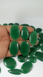 Cabujón de Aventurina Verde Natural de Alta Calidad, Forma Ovalada Lisa, Gema Suelta para Joyería, Gemas al por Mayor - Product Image 2