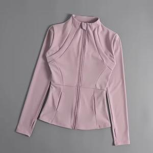 Vêtements de course, vêtements de sport athlétiques, hauts de yoga pour femmes, chemise à manches longues, veste de sport pour femmes, vêtements de yoga, veste de golf - Product Image 4