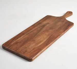 เขียงไม้กระถินขนาดใหญ่ยี่ห้อ Skies Trader พร้อมร่องสำหรับน้ำผลไม้ - Product Image 2