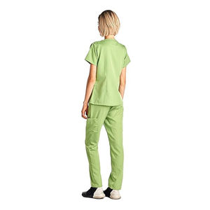 Best Selling Women's Design Fashion Nursing <b>Scrubs</b> Set Twill Polyester Medical Uniforms Hospital/clinic <b>Clothes</b> Needle Detection - Product Image 3