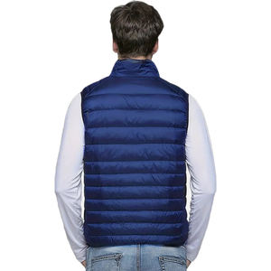 Chaleco de Cuero Transpirable para Hombre, Nuevo, Acolchado, Estilo Casual, Sin Mangas, para Invierno - Product Image 2