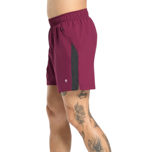 Pantalones Cortos Deportivos para Hombre, Ajustados, de 7 Pulgadas, Ligeros, para Gimnasio, Entrenamiento, Running, Fitness, Color Rosa Intenso y Negro - Product Image 2