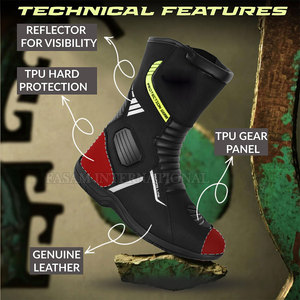 Nouvelles chaussures de moto en stock, vente chaude, chaussures de moto sportives, faible MOQ - Product Image 3