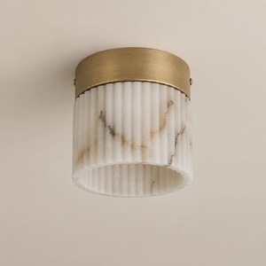 Contemporary Marble Ceiling Light Round Modern Interior Decor Indoor Living Room Fixture - Product Image 5