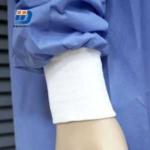 ชุดแพทย์ HAODY ผลิตในเวียดนาม เป็นมิตรกับสิ่งแวดล้อม |   ได้รับการรับรองมาตรฐาน ISO13485 |   ผ้าถักนุ่มและแขนเสื้อผ้าฝ้ายแบบริบ - Product Image 5