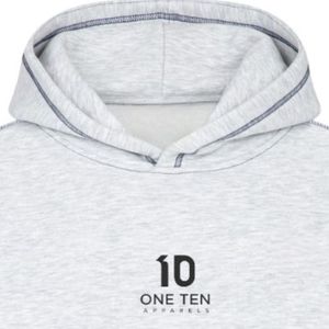 เสื้อฮู้ดดี้ผู้ชายแบบมีสีตัดกัน ผ้าฝ้ายพรีเมียมเนื้อนุ่ม สวมใส่สบาย สไตล์ลำลอง สตรีทแวร์ รับผลิตแบบ OEM ODM - Product Image 3