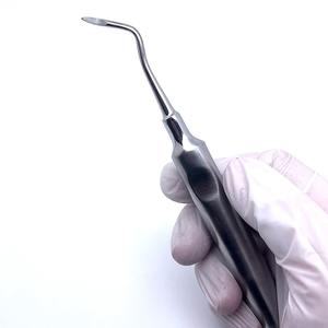 Juego de 3 Herramientas Dentales para Extracción de Dientes, Pinzas para Extracción de Dientes, Elevador de Raíces Curvo, Acero Inoxidable - Product Image 4