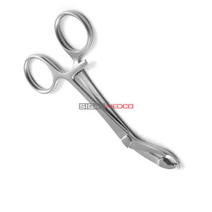 Pinces orthopédiques de maintien osseux en acier inoxydable, pinces de réduction chirurgicales à poignée annulaire, instrument vétérinaire robuste pour traumatismes - Product Image 3