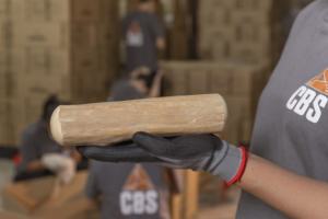 Classico 100% caffè in legno da masticare giocattoli per cani Non in plastica forma di bastone disponibile in piccoli cartoni di medie dimensioni - Product Image 3