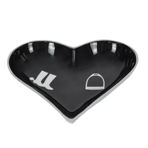 Bol décoratif en forme de cœur, style équestre, émaillé, pour fruits, décoration de table, fournitures de fête, idées cadeaux, plat à collations et biscuits - Product Image 3