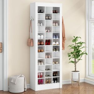 Scarpiera salvaspazio in alluminio per la casa - Design semplice e moderno - Product Image 2